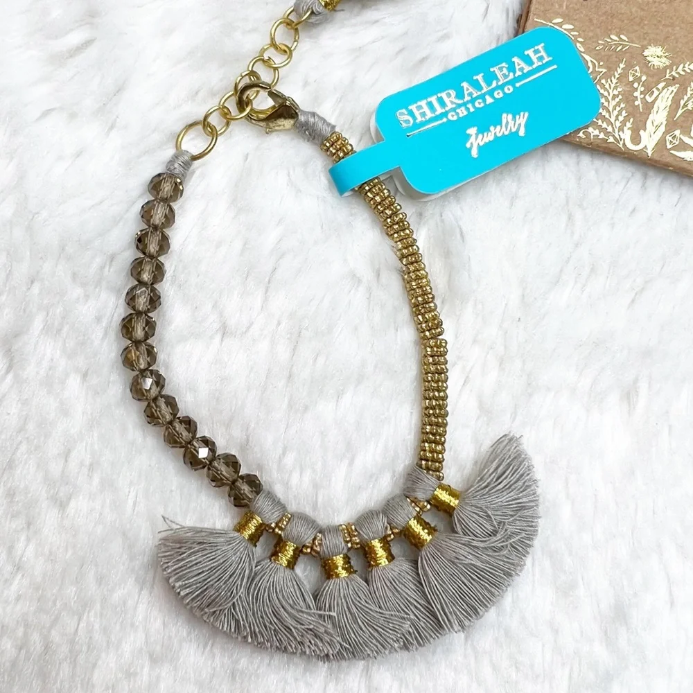 Shiraleah Anthropologie Rylee Bracelet in Grey